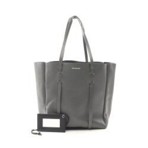BALENCIAGA Tote Leather Gray - Picture 1 of 8